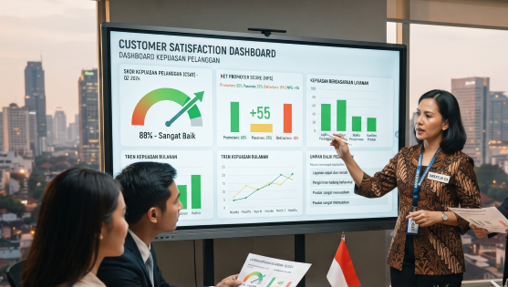kepuasan pelangan sebagai indikator kompetensi