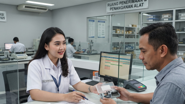 memastikan kesesuaian permintaan dan layanan